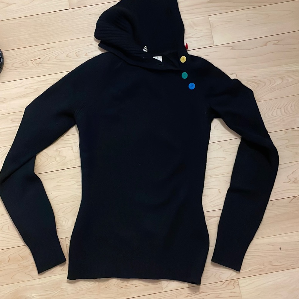 Barney’s Co-op black cashmere sweater